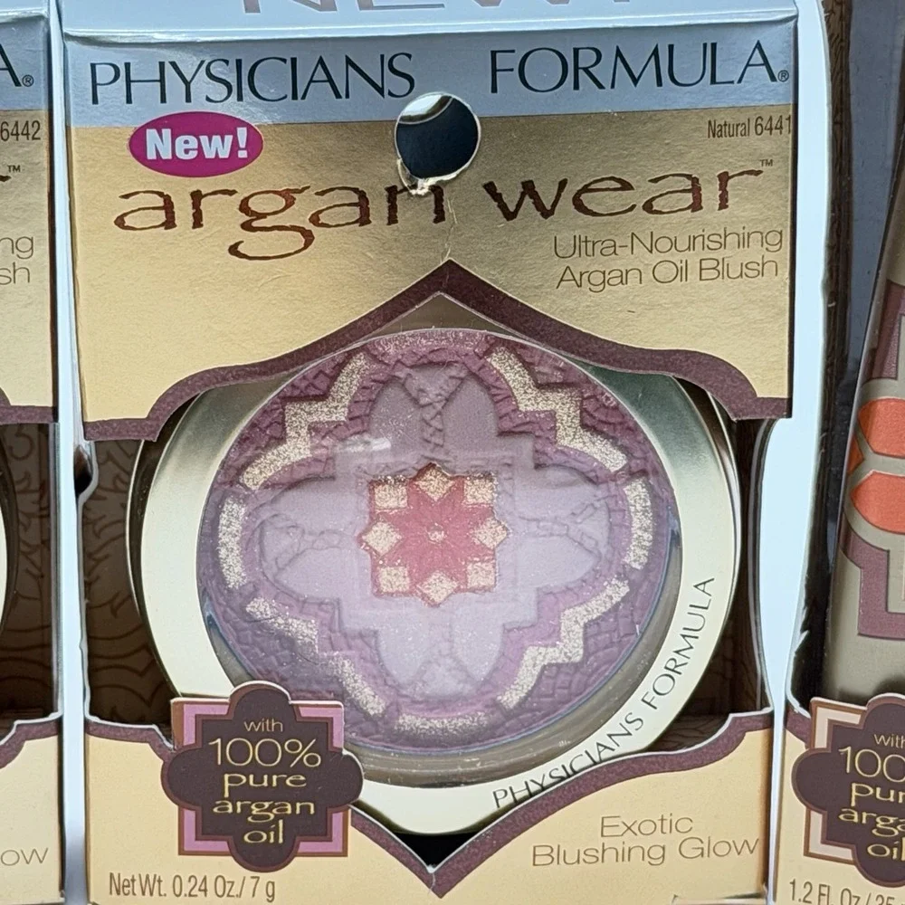 Physicians Formula Argan Nude Wear Makeup Lot BB Cream Blush Palette 4 Pc
